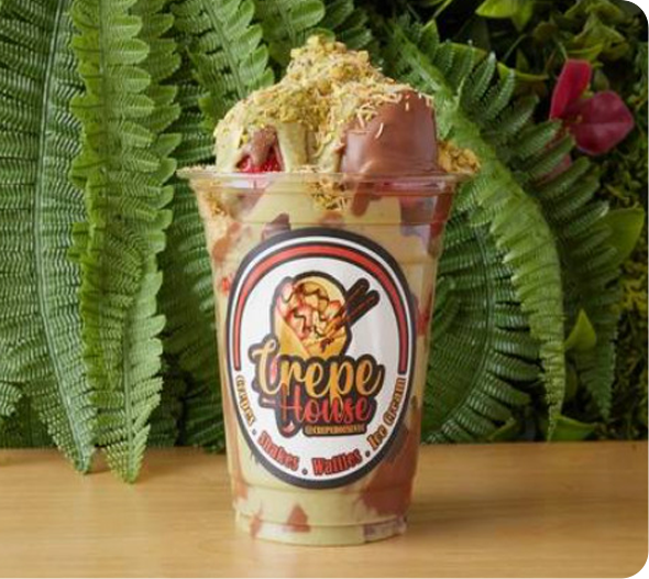 Crepe House - Dubai Chocolate Bar in NYC