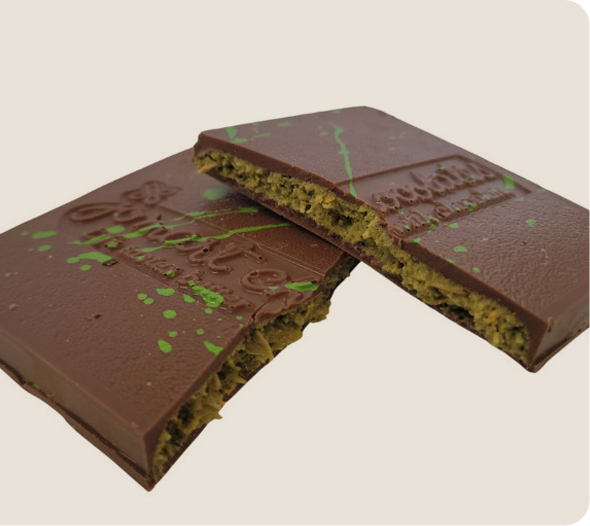 JomartChocolates - Dubai Pistachio Chocolate Bar NYC