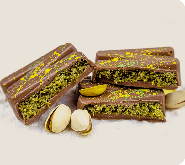 BloomBarFlowerMarket - Dubai Pistachio Chocolate Bar NYC